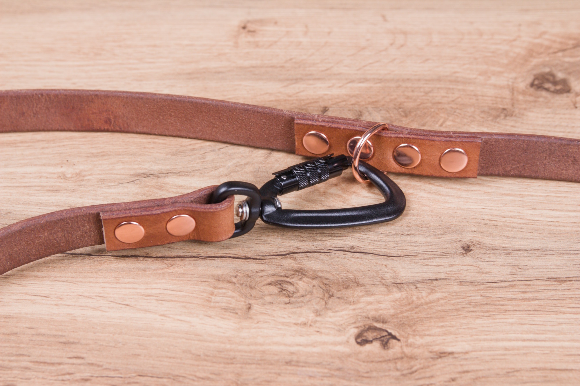 Justerbart hundkoppel med Twist-Lock karbinhake, 20 mm, flera material och färger - Bild 9