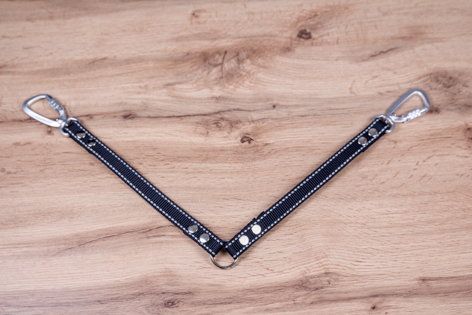 Mellankoppel med Twist-Lock karbinhake, 20 mm, flera material och färger - Bild 4